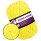 Candy-yarn Micro Velour, Желтый №28, микровелюр 40г/100м, плюшевая пряжа для вязания игрушек, амигуруми, пледов - изображение 1
