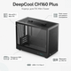 Корпус для ПК DeepCool CH160 Plus Black компактный Mini-Tower с закаленным стеклом MicroATX Mini-ITX без БП (R-CH160-BKNGM0-G) - изображение 2