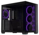 Корпус для ПК ASUS A32 Plus ARGB Black Midi-Tower с панорамным закаленным стеклом и ARGB-подсветкой ATX MicroATX Mini-ITX без БП (90DC00S0-B19000) - изображение 3