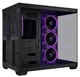 Корпус для ПК ASUS A32 Plus ARGB Black Midi-Tower с панорамным закаленным стеклом и ARGB-подсветкой ATX MicroATX Mini-ITX без БП (90DC00S0-B19000) - изображение 5