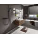 Змішувач для ванни HANSGROHE VIVENIS, чорний/матовий, настінний - изображение 5