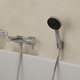 Змішувач для ванни HANSGROHE TECTURIS 73420000, хром, настінний - изображение 3