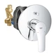 Змішувач для ванни GROHE EUROSMART 33305003, хром, прихований монтаж - изображение 1