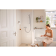 Змішувач для душу HANSGROHE REBRIS S, хром, настінний - изображение 4