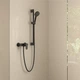 Змішувач для душу HANSGROHE VERNIS BLEND, чорний, настінний - изображение 5