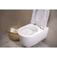 Підвісний унітаз HANSGROHE ELU PURE, білий/глянсовий, настінний - изображение 3