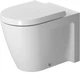 Підлоговий унітаз DURAVIT STARCK 2, білий, овальна - зображення 1