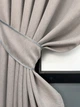 Комплект коротких штор VR-Textil Блэкаут двусторонний Eclipsе № 1818ш Пепельный 130х170 см 2 шт (35-0438) - изображение 4