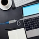 Переходник на Ethernet для Type-C адаптер для USB-C на интернет RJ45 silver - зображення 5