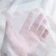 Ткань шифон 50 гр/м2 140 см IDEIA полупрозрачная, нежная, з легким блеском для блуз, платьев, декора, аксессуаров слоновая кость м.п. - изображение 2