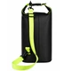 Гермомішок водонепроникний із вікном для телефона SP-Sport Waterproof Bag 7494 об'єм 5 літрів Black-Green - зображення 4