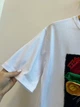 Жіноча сукня-футболка міні Заквітчаний кіт Modna KAZKA MKSH2444/1 - 54/56, Білий - зображення 5