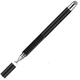 Универсальный Емкостный Металлический Двусторонний стилус Чёрный 2 в 1 Touch Pen для телефона, планшета - изображение 1