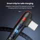 Кутовий Кабель для зарядки "NNBILI 90°" Black 120W / 6A/ USB Type-A to USB Type-C / 1.5 метра - зображення 7