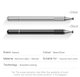 2 в 1 Стилус - Ручка Baseus Household Pen Черный, для телефона планшета сенсорного экрана, рисования - изображение 7
