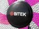 Вентилятор напольный BITEK BT-1630BP 40 см 100 Вт с 5 лопастями и автоповоротом для дома и офиса Черно-фиолетовый - изображение 5