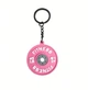 Брелок для фітнес-фанатів Диск Рожевий - изображение 1