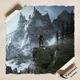 Постер Скайрим, горная панорама, Skyrim, The Elder Scrolls V, TES, плакат для геймера, A3 28×42 см (id0945) - изображение 5