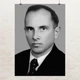Постер Степан Андрійович Бандера, ч\б, Stepan Bandera, A2 60×41 см (id6048) - зображення 1