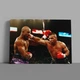 Интерьерная картина Майк Тайсон и Эвандер Холифилд, Mike Tyson, бой, ринг, бокс, 42×60 см (id4734) - изображение 1