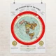 Постер Карта Глисона, плоская Земля , Alexander Gleason, Flat Earth Map (1892), A0 106×75 см (id6151) - изображение 1