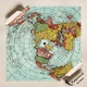 Постер Карта Глисона, плоская Земля , Alexander Gleason, Flat Earth Map (1892), A0 106×75 см (id6151) - изображение 4