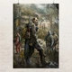 Постер Сталкер у входа в заражённую зону, Stalker, плакат для геймера, A3 42×30 см (id0270) - изображение 1