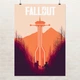 Постер Фаллаут, минималистичный, Fallout, A3 42×30 см (id2180) - изображение 1