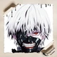 Постер Токийский гуль, Кэн Канэки в маске, Tokyo ghoul, аниме постер, A3 42×30 см (id2818) - изображение 4
