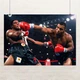 Постер Майк Тайсон и Тревор Бербик, Mike Tyson, бокс, A0 75×106 см (id5517) - изображение 1