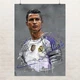 Постер Футболіст Кріштіану Роналду, Cristiano Ronaldo, футболіст, A3 42×30 см (id6255) - зображення 1