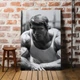 Інтер'єрна картина Арнольд Шварценеггер, Arnold Schwarzenegger, бодібілдер, 42×28 см (id0448) - зображення 1