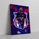 Інтер'єрна картина Футболіст Ліонель Мессі, Lionel Messi, футбол, спорт, 42×30 см (id4573) - зображення 2