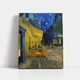 Интерьерная картина Ночная терраса кафе, Винсент ван Гог, Vincent van Gogh, 37×30 см (id6658) - изображение 1