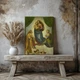 Інтер'єрна картина Сікстинська Мадонна, Рафаель, Raphael, Sistine Madonna, 60×45 см (id6652) - зображення 2