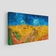 Інтер'єрна картина Пшеничне поле з круками, Вінсент ван Гог, Vincent van Gogh, Wheatfield, 29×60 см (id6659) - зображення 2