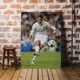 Інтер'єрна картина Футболіст Кріштіану Роналду, Cristiano Ronaldo, спортивний плакат, 42×30 см (id1926) - зображення 1