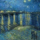 Інтер'єрна картина Зоряна ніч над Роною, Вінсент ван Гог, Vincent van Gogh, Starry Night, 45×60 см (id6660) - зображення 6