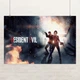 Постер Обитель зла, Resident Evil, Леон Кеннеди и Клэр Редфилд, A3 28×42 см (id2970) - изображение 1