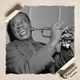 Постер Луи Армстронг с трубой, Louis Armstrong, jazz, джаз, постер музыканта, A3 30×40 см (id1741) - изображение 4