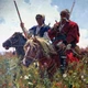 Интерьерная картина "Тарас Бульба" — Александр Бубнов, казак, Украина, история, 26×42 см (id7301) - изображение 3