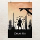 Постер Deus Ex: Mankind Divided (2016), киберпанк, sci-fi, постер для геймеров, A3 42×28 см (id1633) - изображение 1