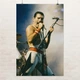 Постер Фредді Мерк'юрі, Freddy Mercury, Queen, Квін, концертне ретро фото, рок, A1 60×92 см (id7286) - зображення 1