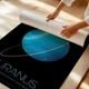 Постер Уран, Uranus, NASA, НАСА, космос, астрономия, A3 42×27 см (id7149) - изображение 3