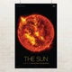 Постер Солнце, Sun, NASA, НАСА, космос, астрономия, A3 42×27 см (id7140) - изображение 1