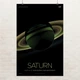 Постер Сатурн, Saturn, NASA, НАСА, космос, астрономия, A3 42×27 см (id7136) - изображение 1