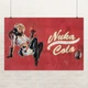 Постер Фаллаут, Нюка-кола, Fallout, Nuka-cola, постапокалипсис, фантастика, A3 42×28 см (id7078) - изображение 1