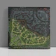 Інтер'єрна картина Дота 2, Dota 2, карта гри, плакат для геймера, 60×60 см (id0329) - зображення 1