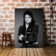 Інтер'єрна картина Майкл Джексон, Michael Jackson, декор в кімнату меломана, 42×30 см (id3453) - зображення 1