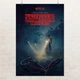 Постер Дивні Дива, Stranger Things, фантастика, серіал, A1 90×60 см (id1408) - зображення 1